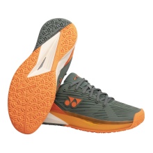 Yonex Tennisschuhe Power Cushion Eclipsion 5 Clay/Sandplatz (Stabilität) 2024 olivegrün Herren